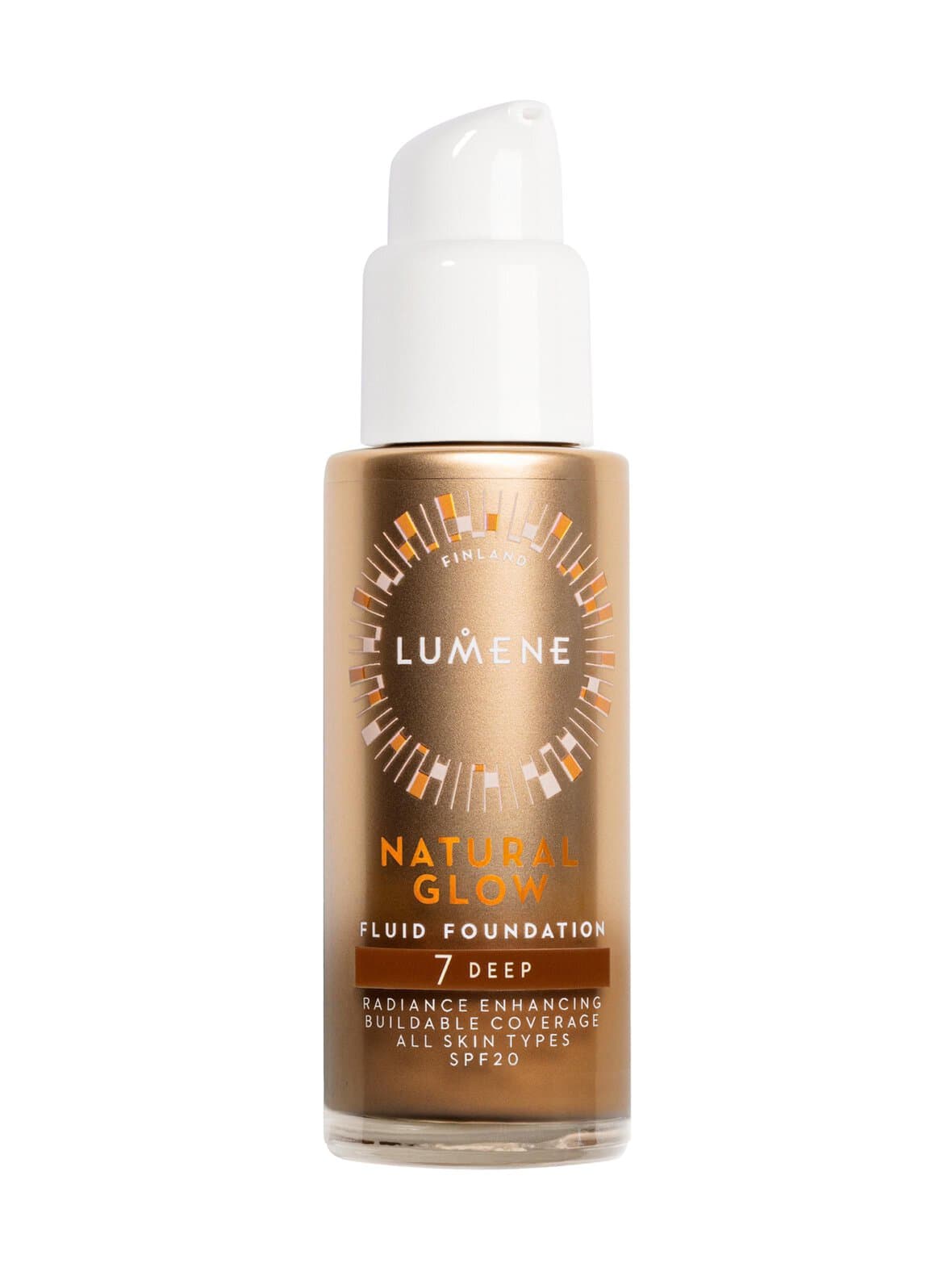 Natural glow fluid foundation spf20 -meikkivoide – Lumene