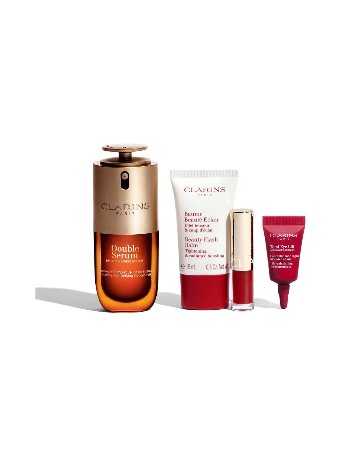 Double serum set -ihonhoitopakkaus – Clarins