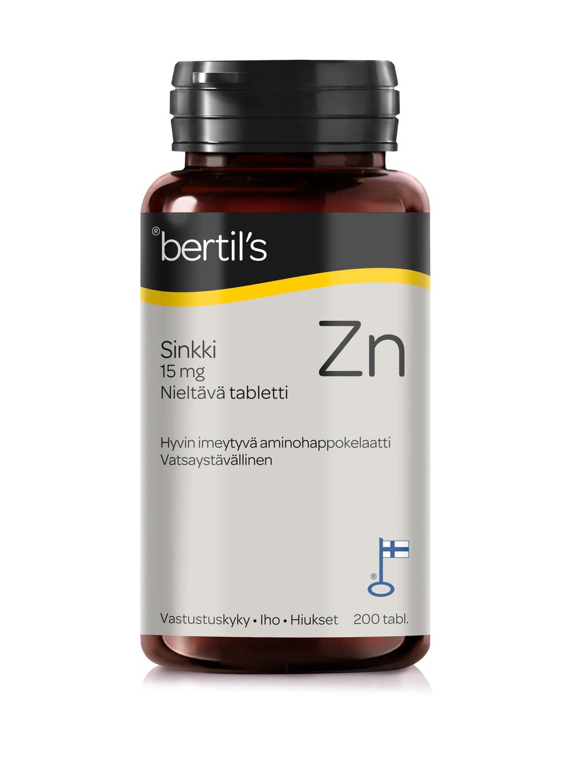 Kelasin-sinkki, ravintolisä 200 tabl. – Bertil's