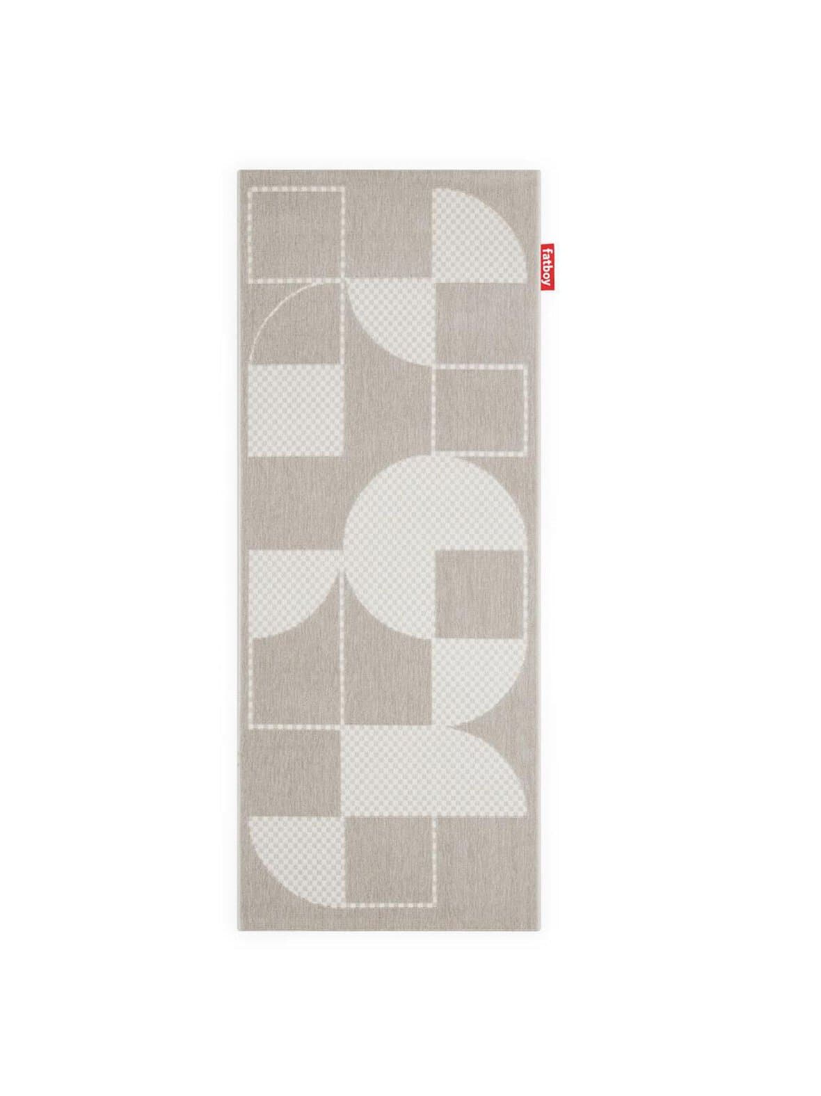 Carpretty catwalk -matto jigsaw cream-white 80 x 200 cm – Fatboy