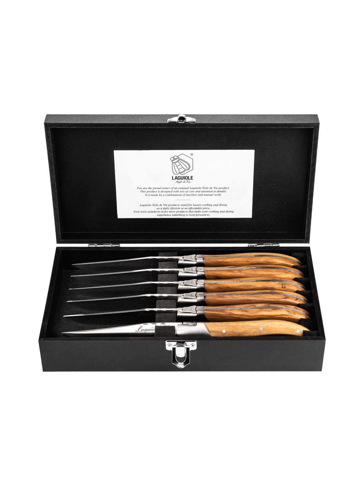 Style de vie steak knives set -pihviveitsi 6 kpl – Laguiole