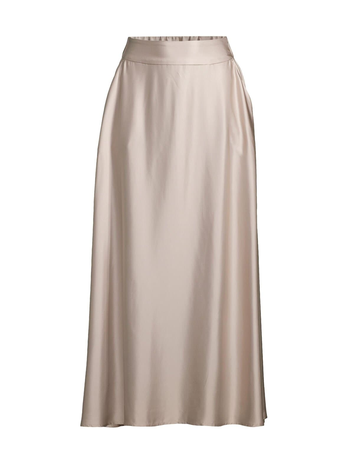 Alice- pitkä satiinihame – ESSENTIALS by Stockmann