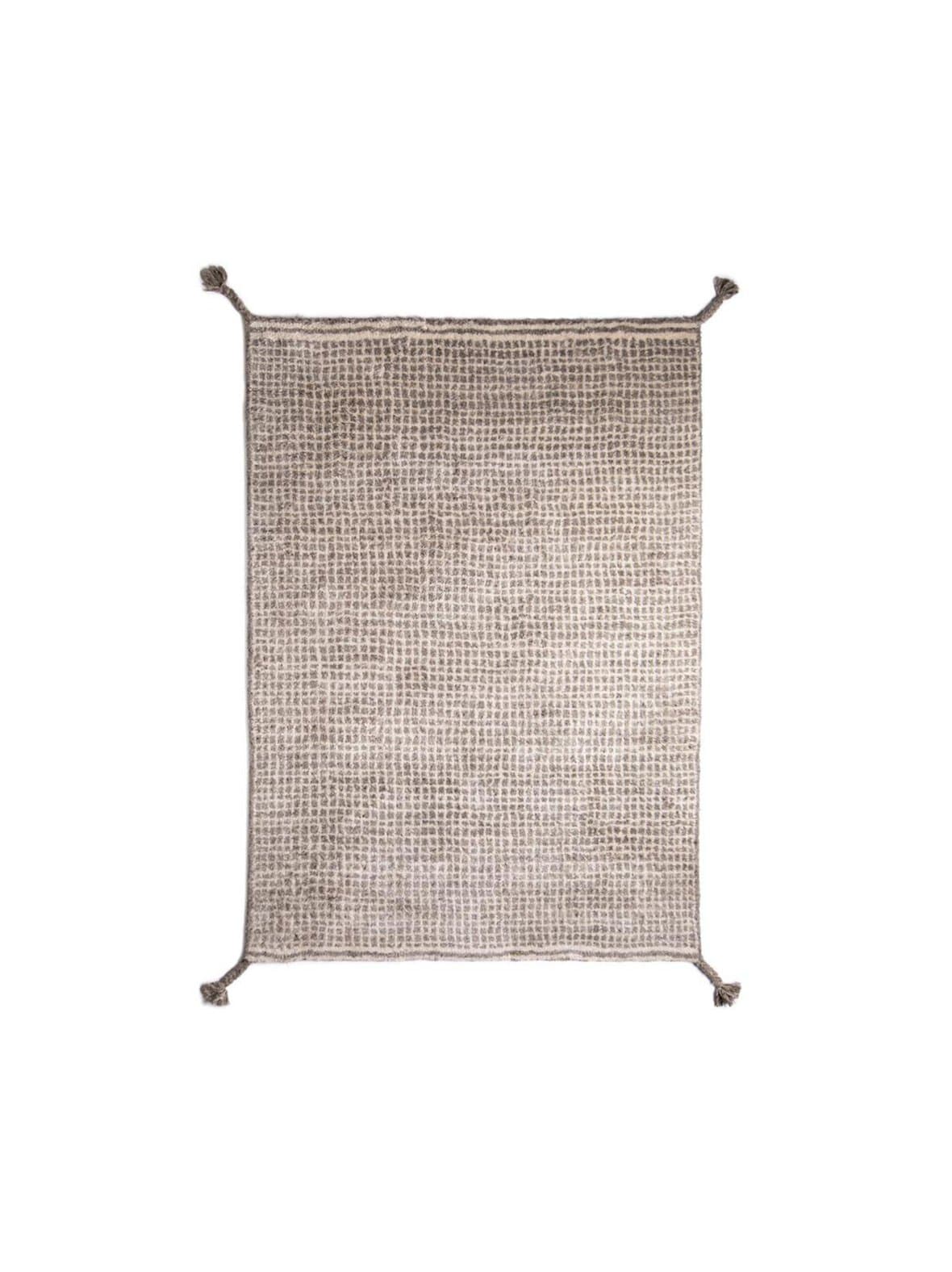 Grid-matto valkoinen/vaaleanharmaa 250 x 350 cm – Woodnotes