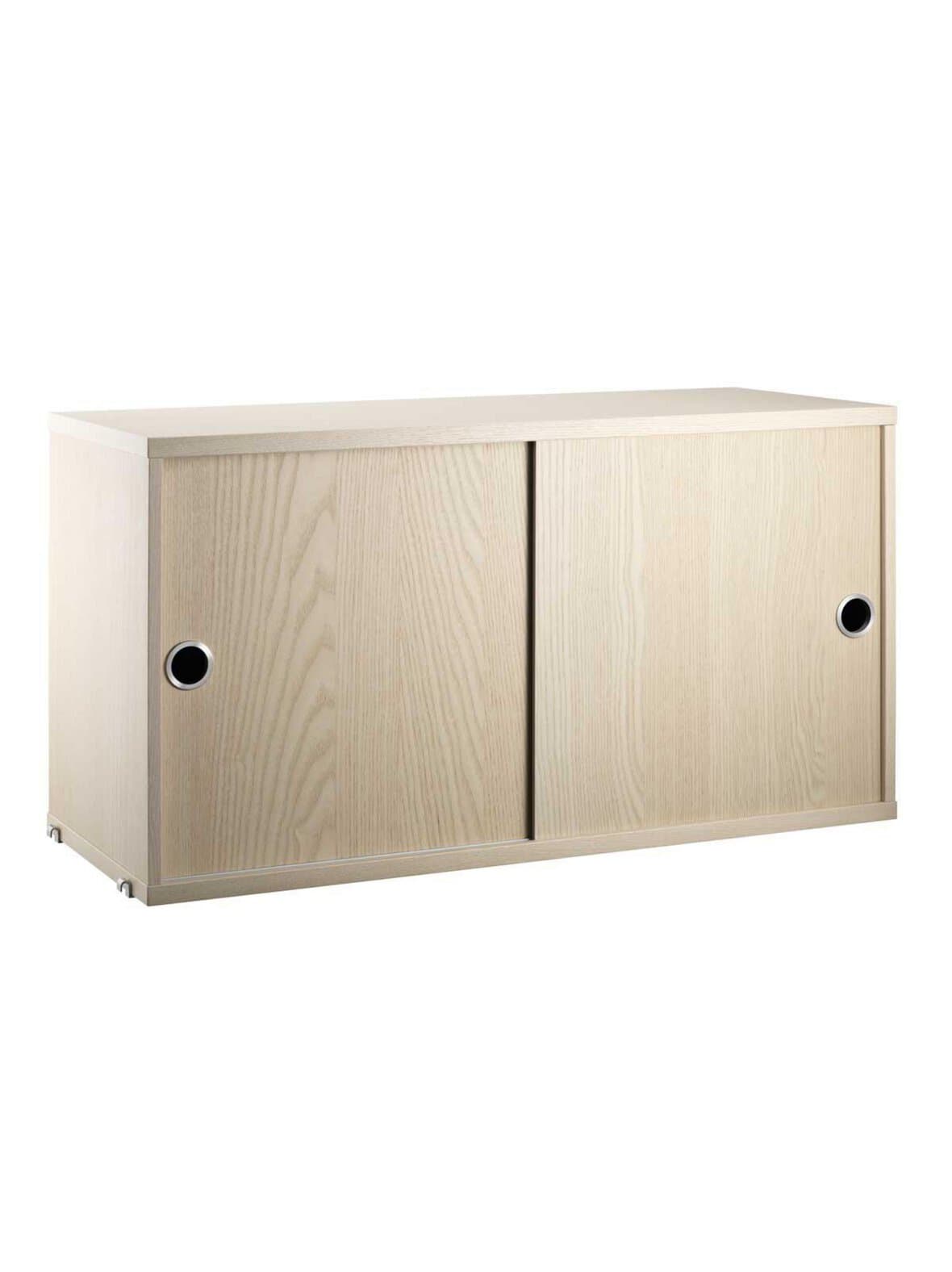 String system -kaappi saarni 78 x 30 cm – String Furniture