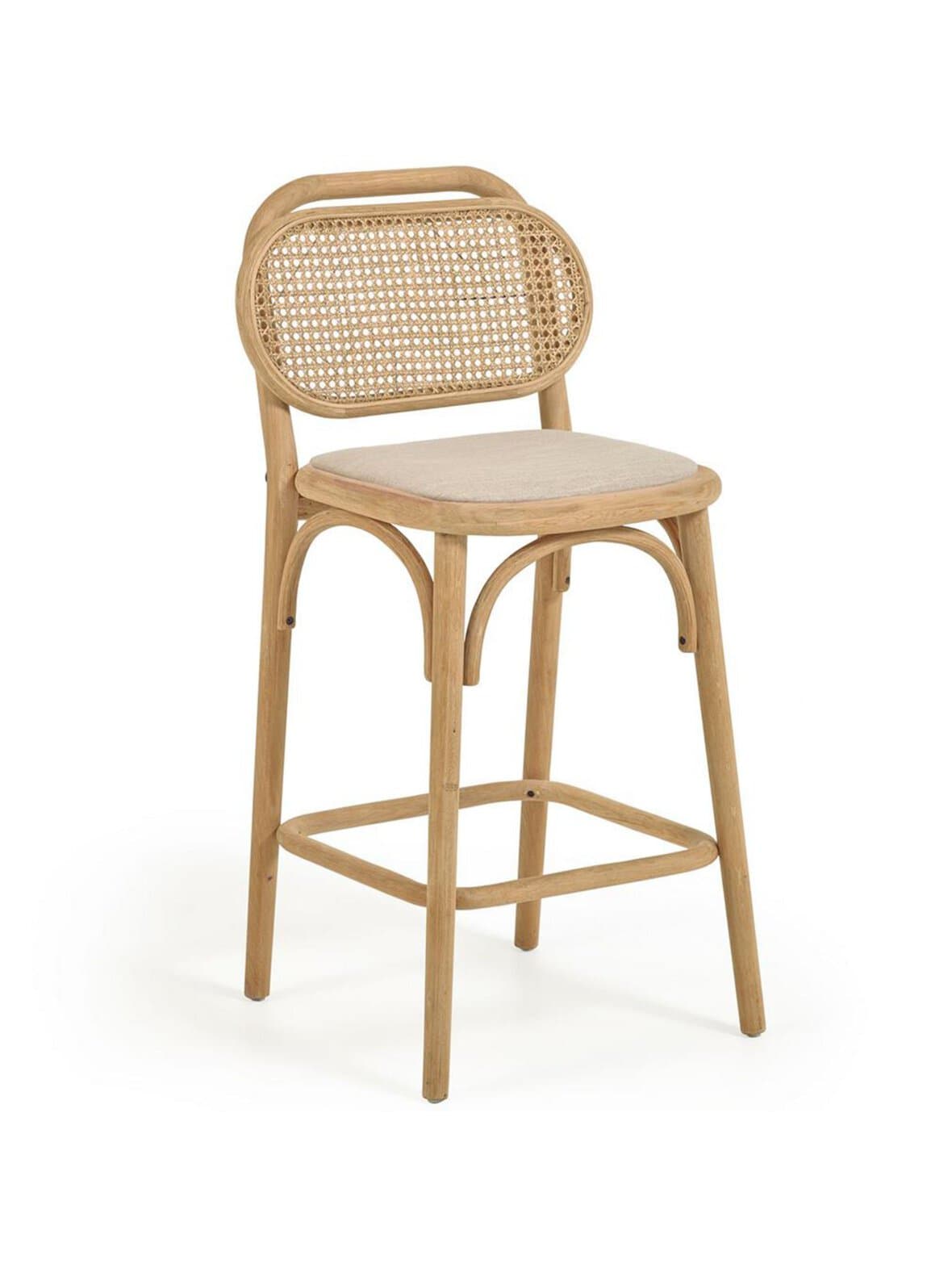 Doriane-baarijakkara luonnonvärinen tammi k 65 cm – Kave Home