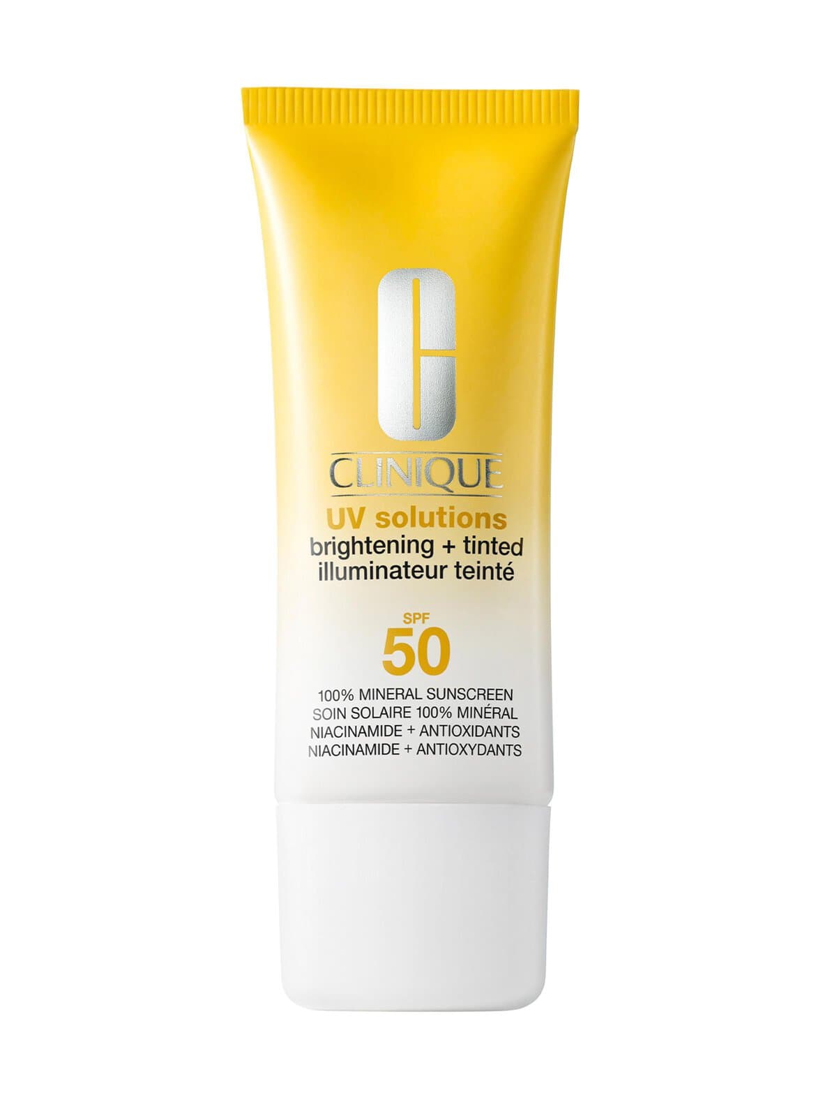 Uv solutions brightening + tinted sunscreen spf 50 -aurinkosuojavoide – Clinique