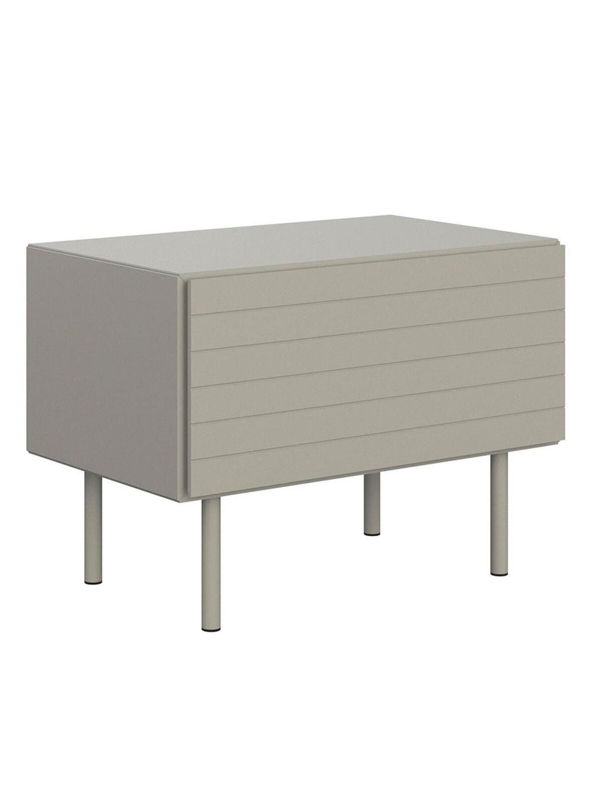 Lugano-yöpöytä tuhkanharmaa 58 x 42 cm – BoConcept