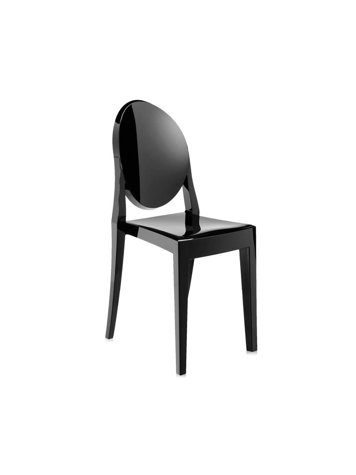 Victoria ghost -tuoli musta – Kartell