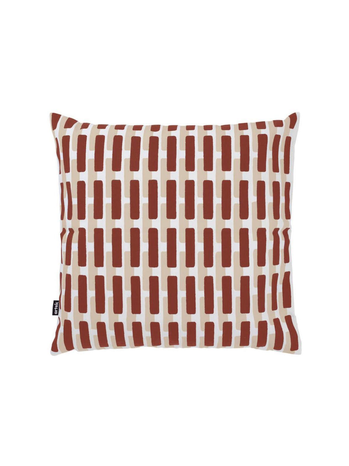 Siena-tyynynpäällinen tiilenpunainen/hiekka 40 x 40 cm – Artek