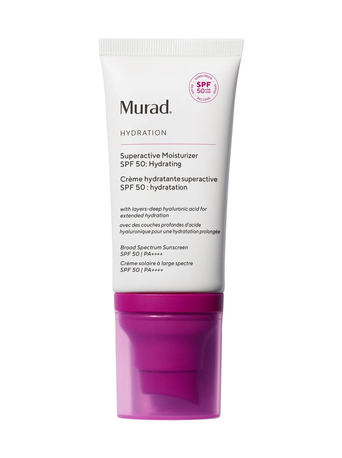 Superactive spf 50 moisturizer -kasvovoide – Murad
