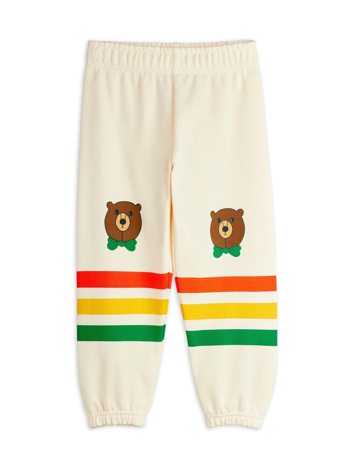 Bear stripe -collegehousut – Mini Rodini