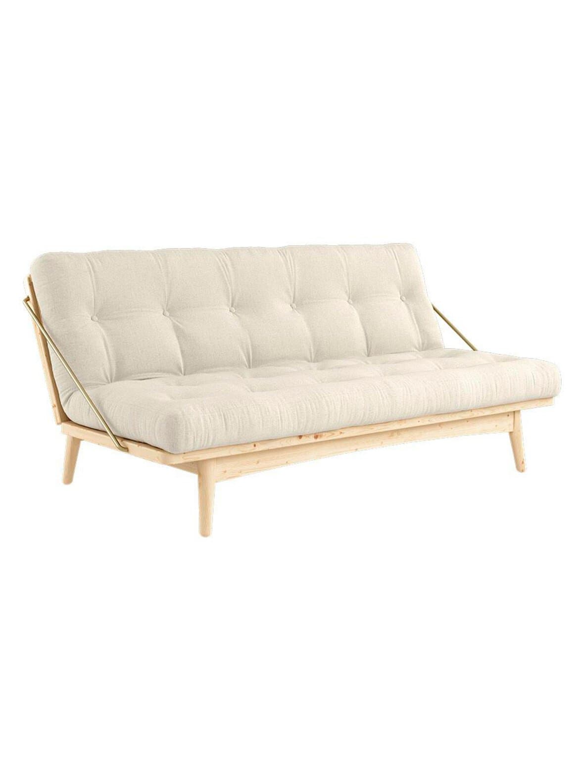 Folk-futonsohva linen / mänty – Karup