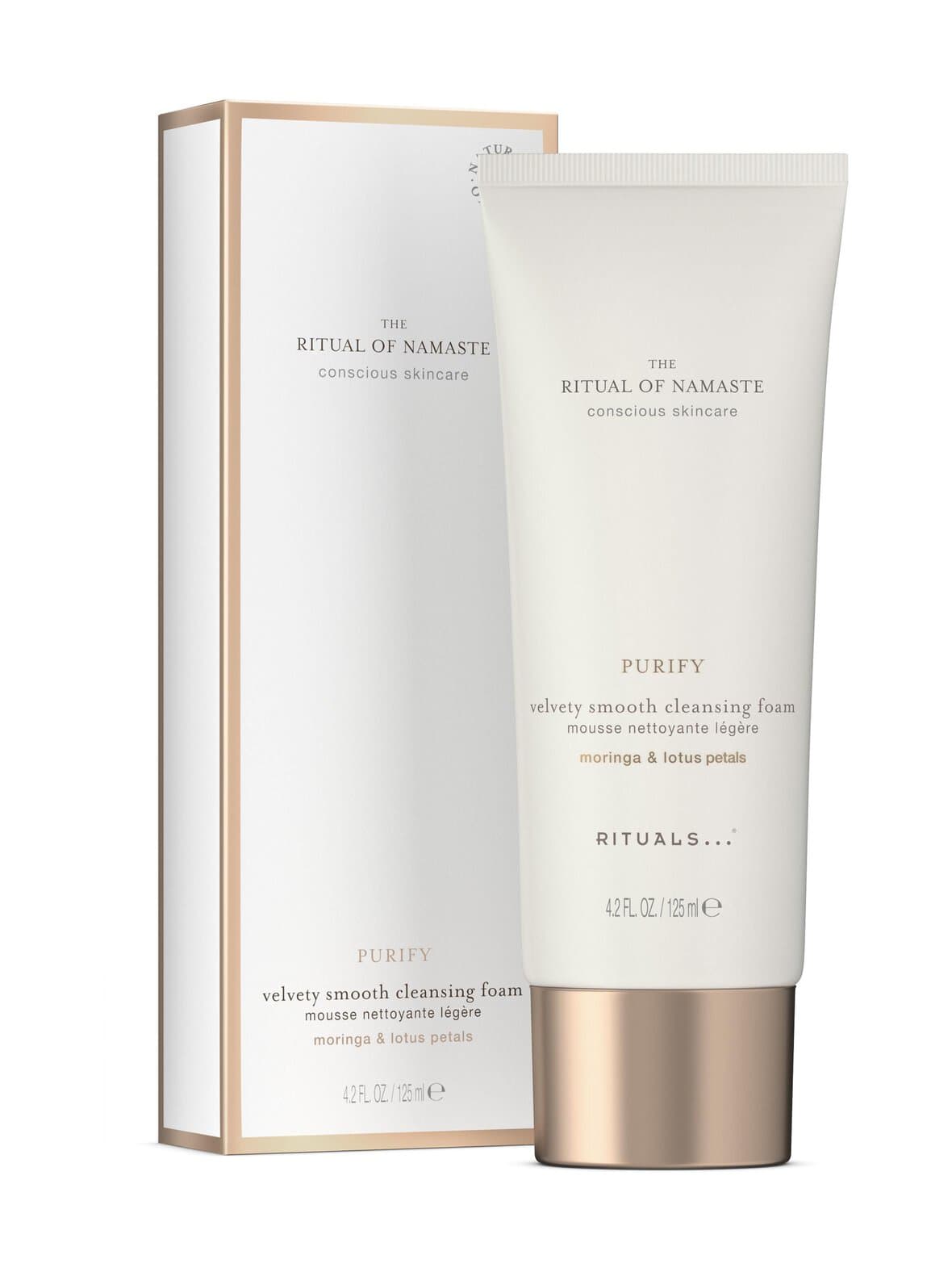 The ritual of namaste velvety smooth cleansing foam -puhdistusvaahto, 125ml – Rituals