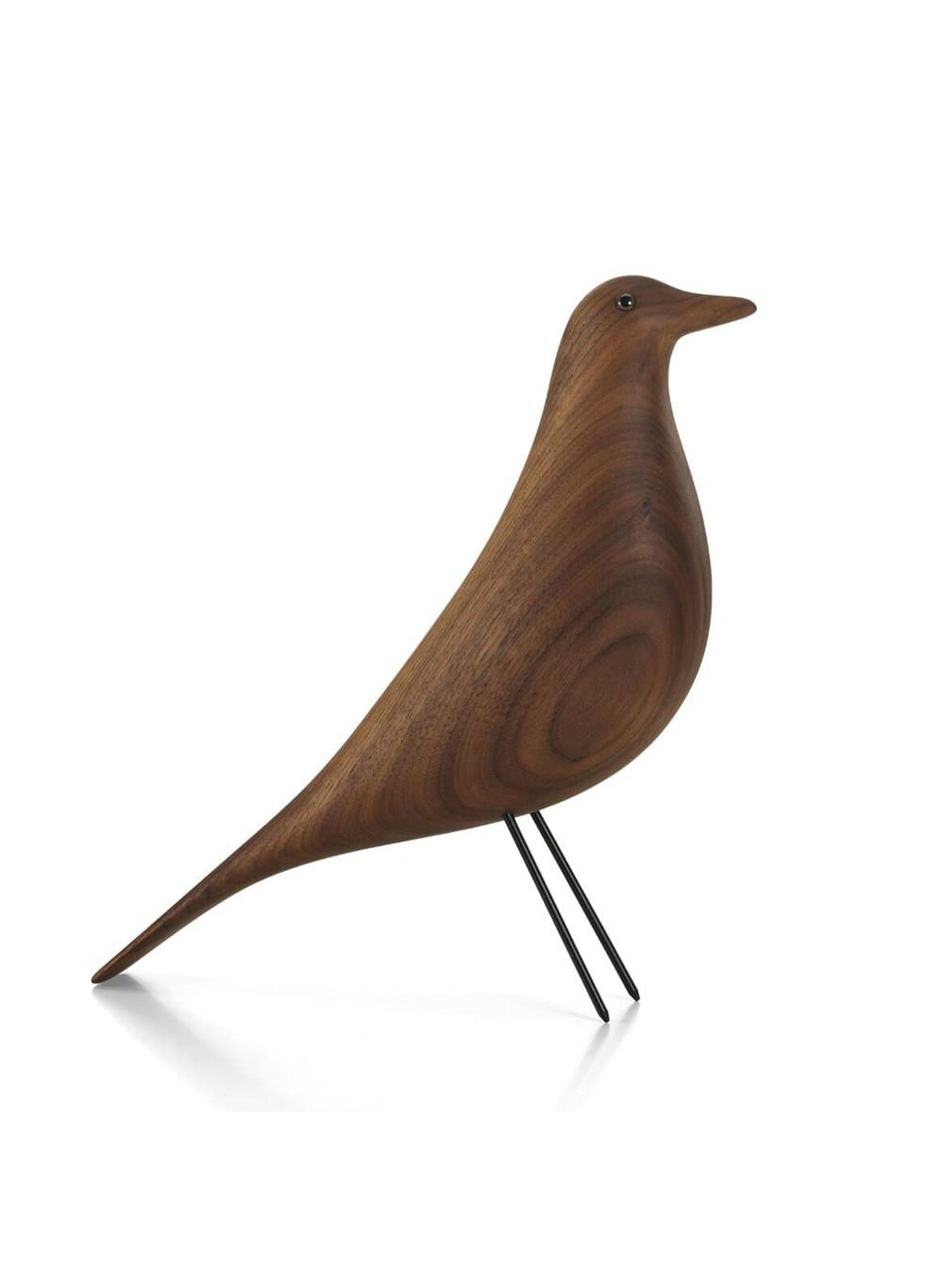 Eames house bird -lintu tumma pähkinä – Vitra