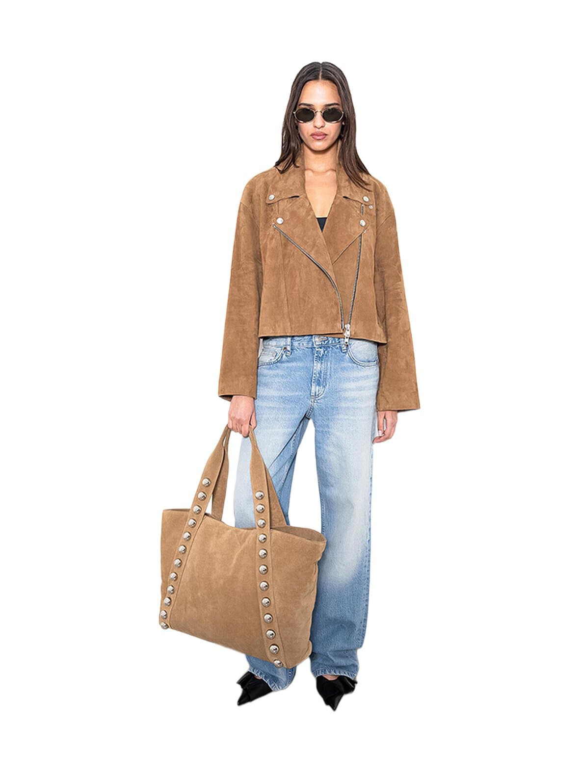 Kaia -mokkanahkatakki – Stand Studio