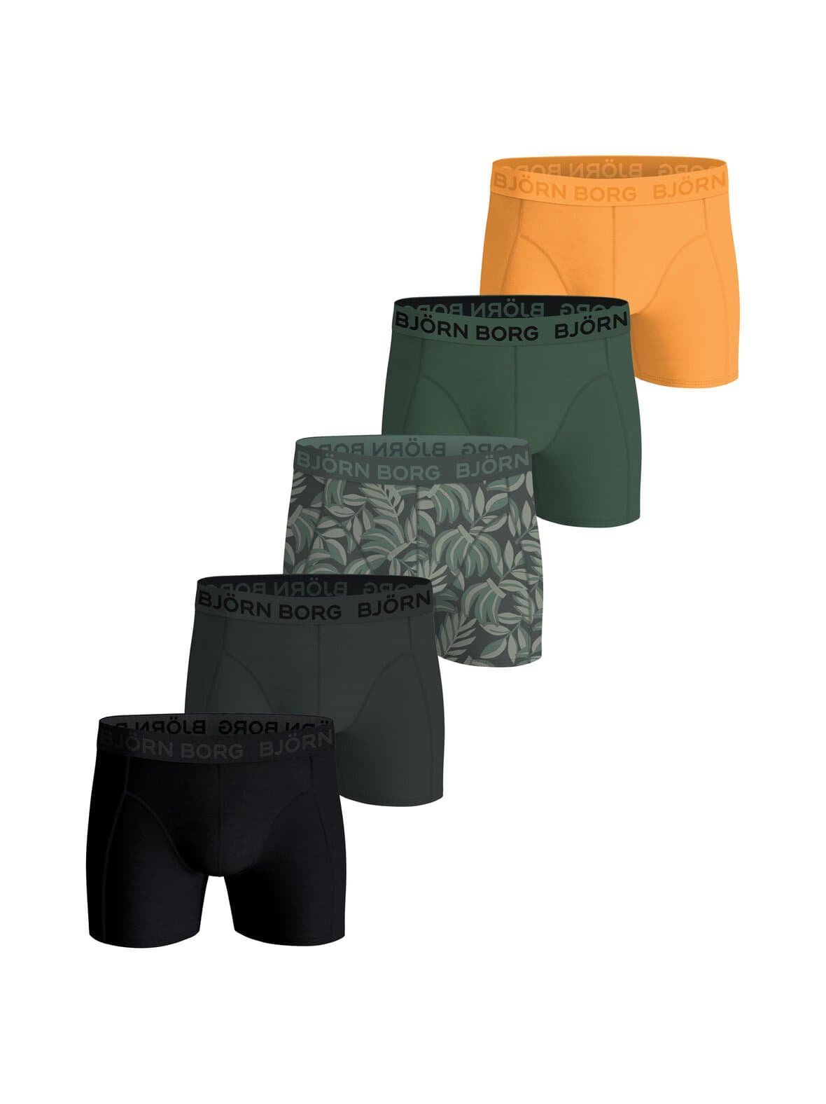 Cotton stretch boxer -alushousut 5 pack – BJÖRN BORG