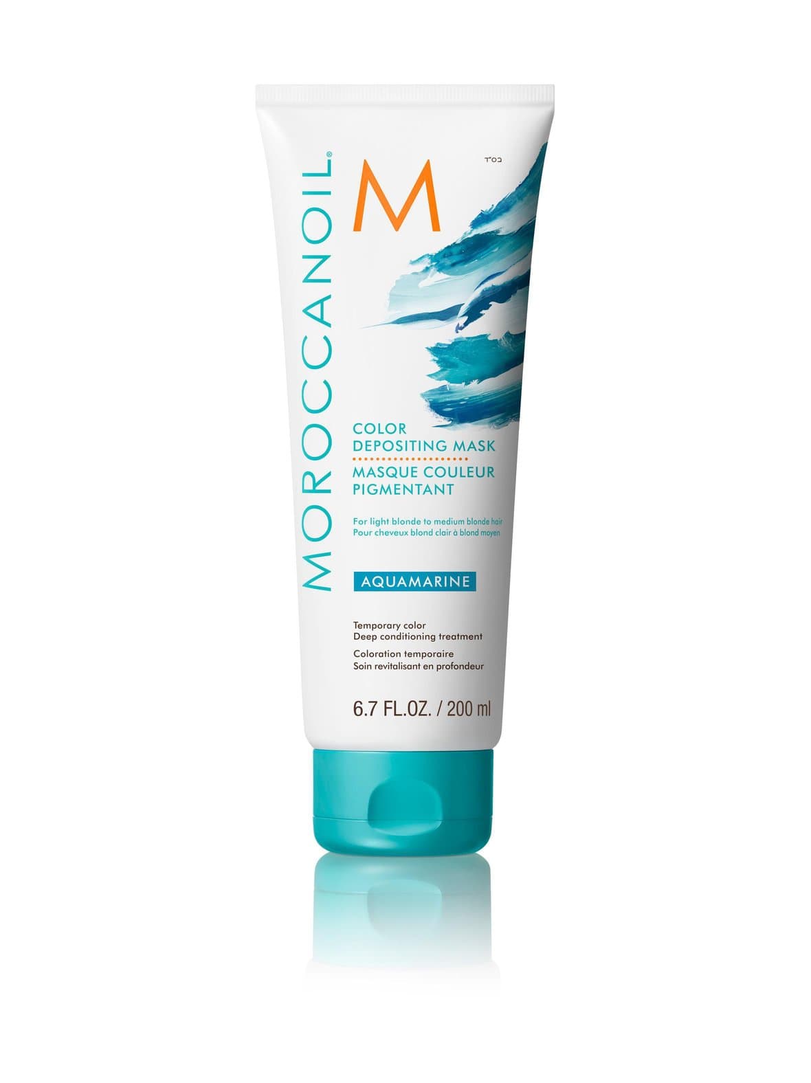 Color depositing mask aquamarine -hiusnaamio 200 ml – Moroccanoil