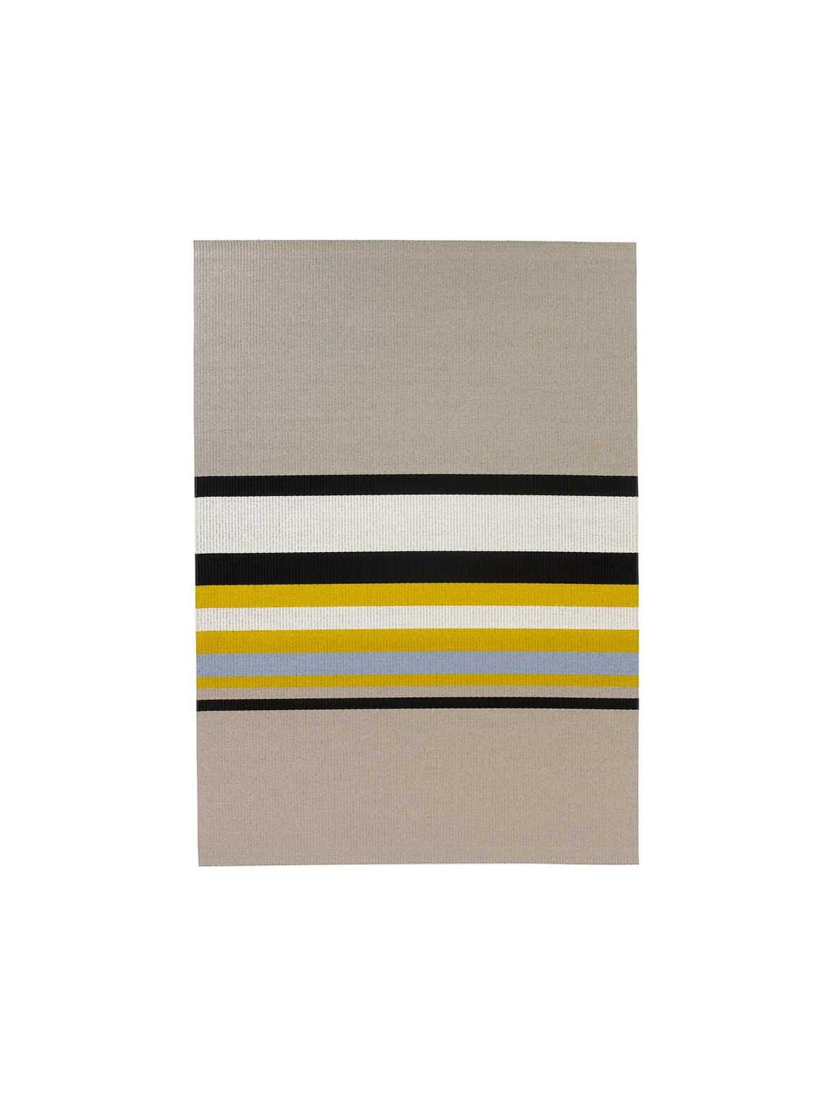 Horizon-matto stone/yellow 170 x 240 cm – Woodnotes