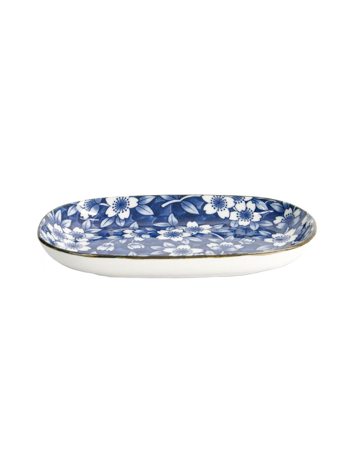 Sakura oblong -posliinilautanen ø 18,7 cm – Tokyo Design Studio