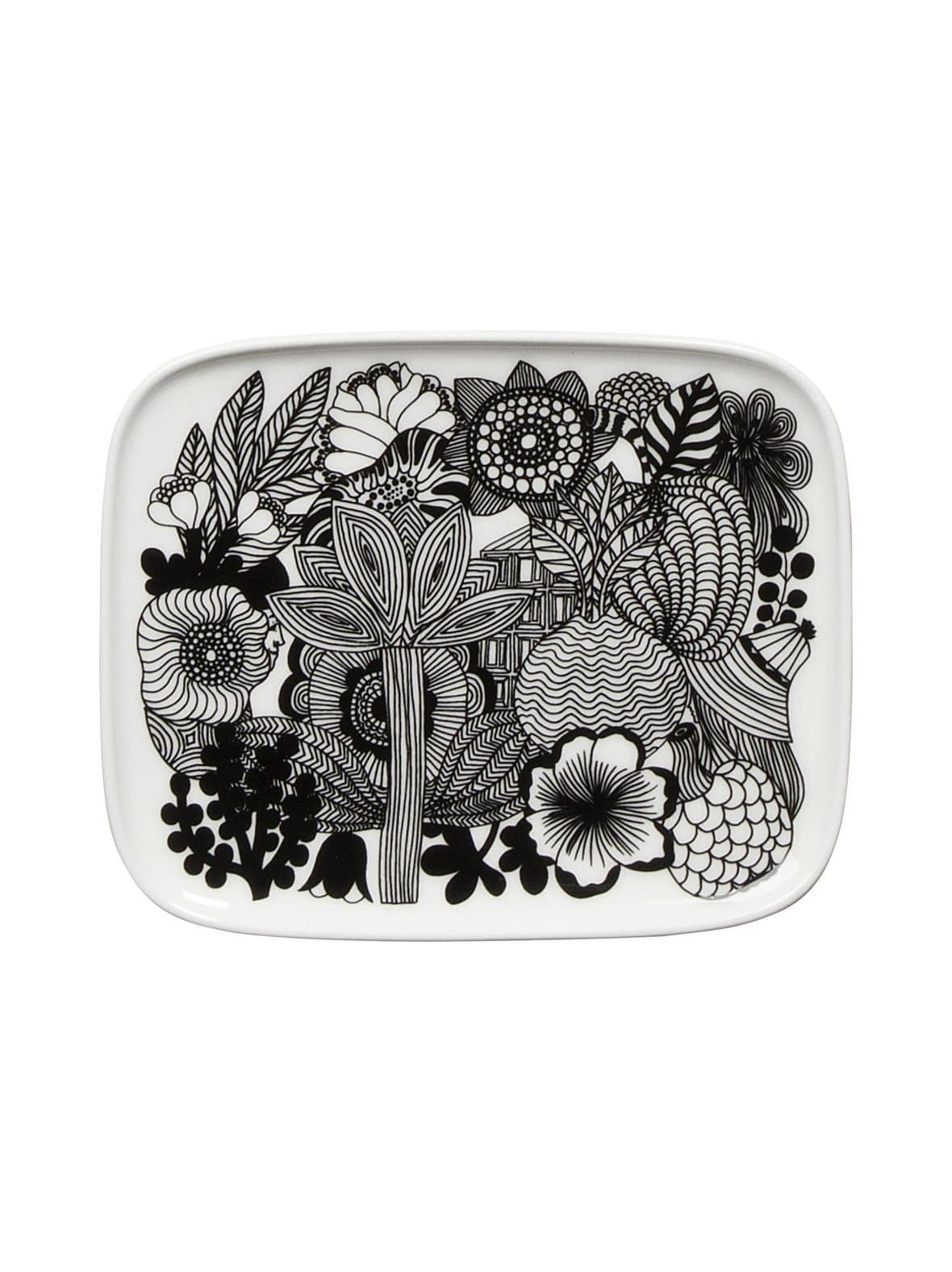 Oiva/siirtolapuutarha-lautanen 15 x 12 cm – Marimekko