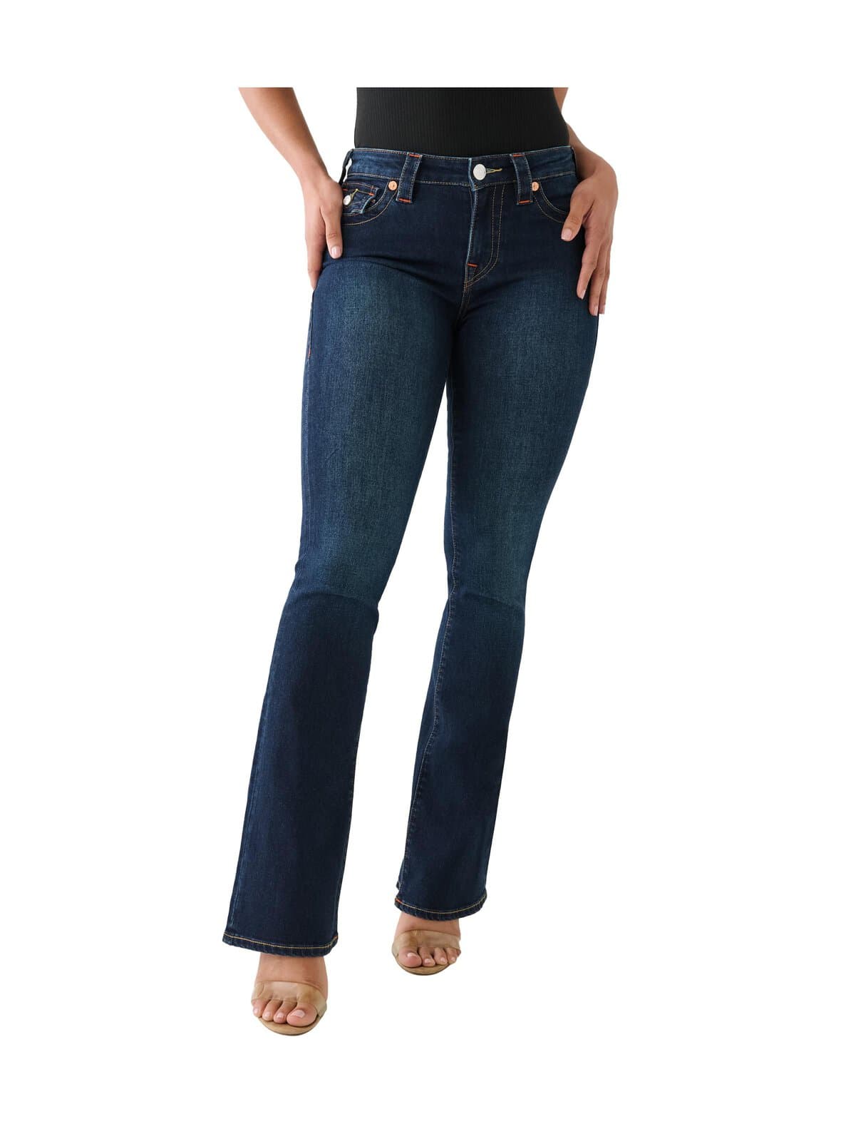 Becca mid rise boot cut flap -farkut – True Religion