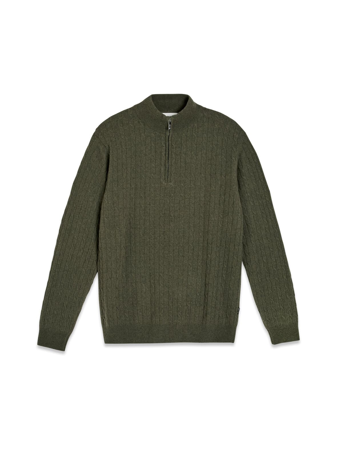 Ibro modern fit half zip -neule – SAND Copenhagen