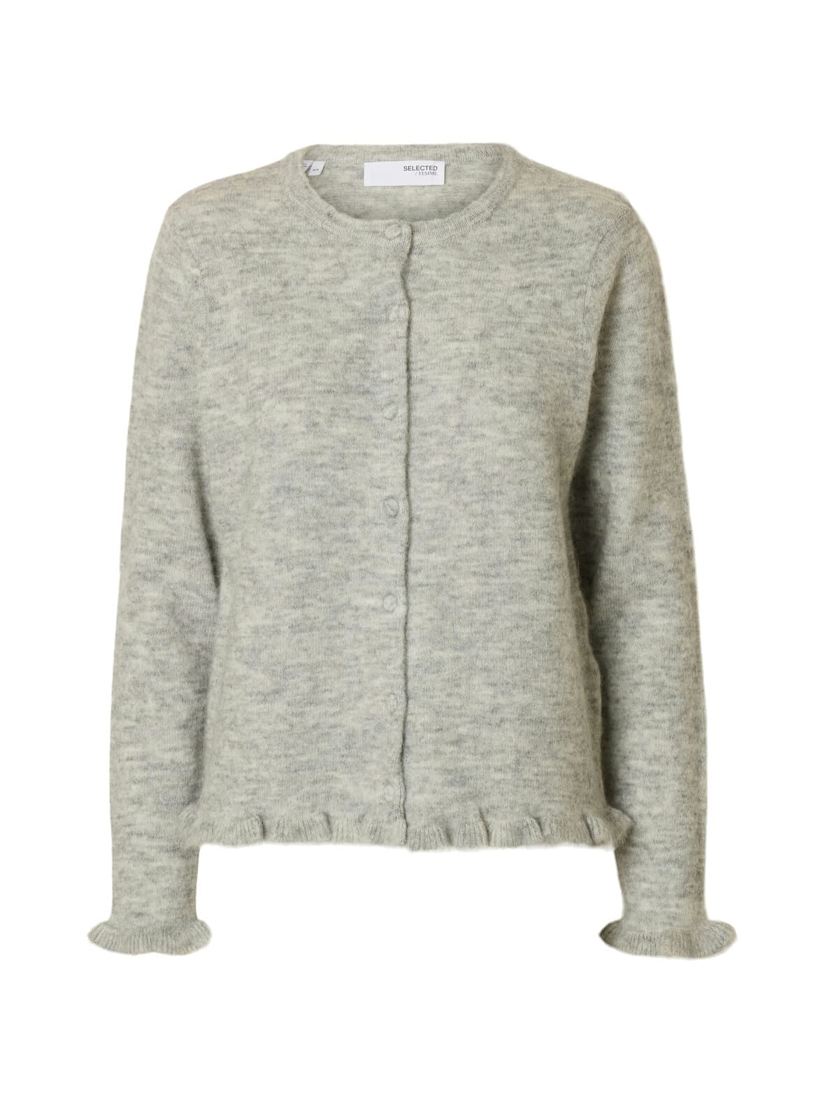 Slflulu frill -neuletakki – SELECTED