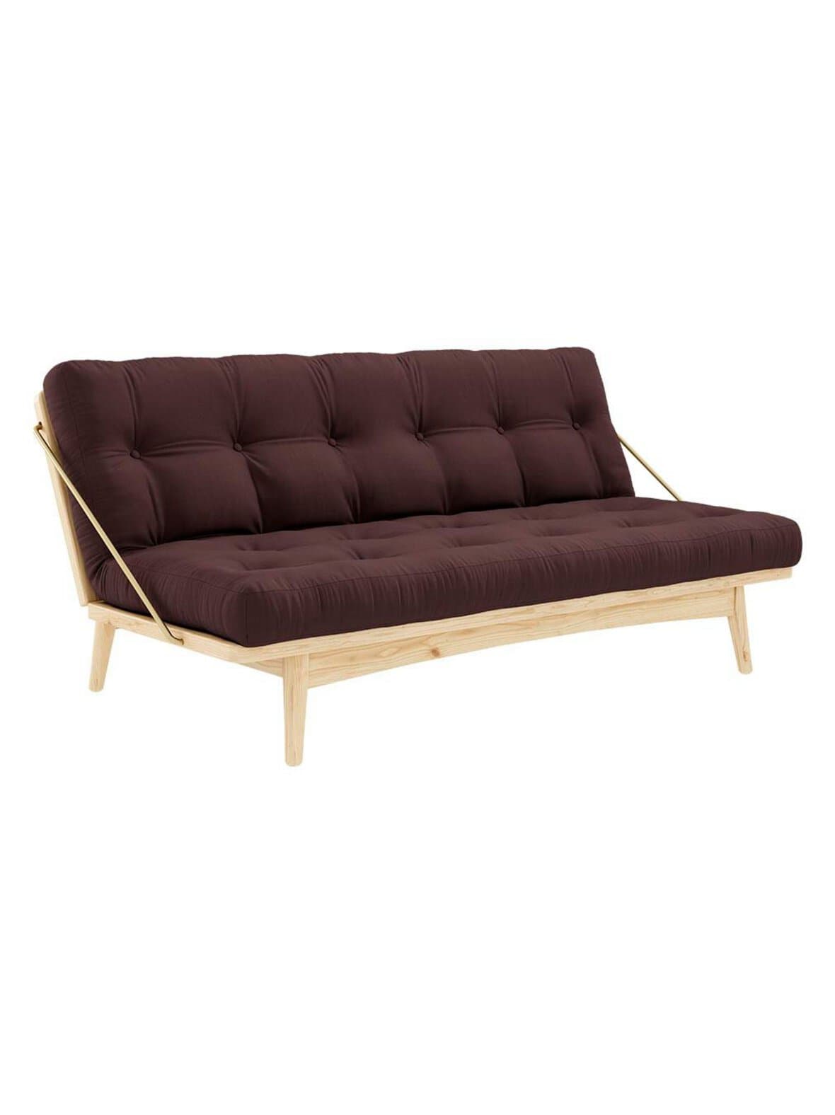 Folk-futonsohva brown / mänty – Karup