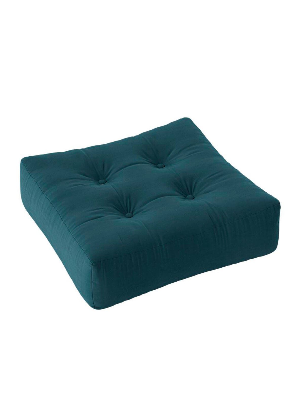 More-lattiatyyny petrol blue 70 x 70 cm – Karup