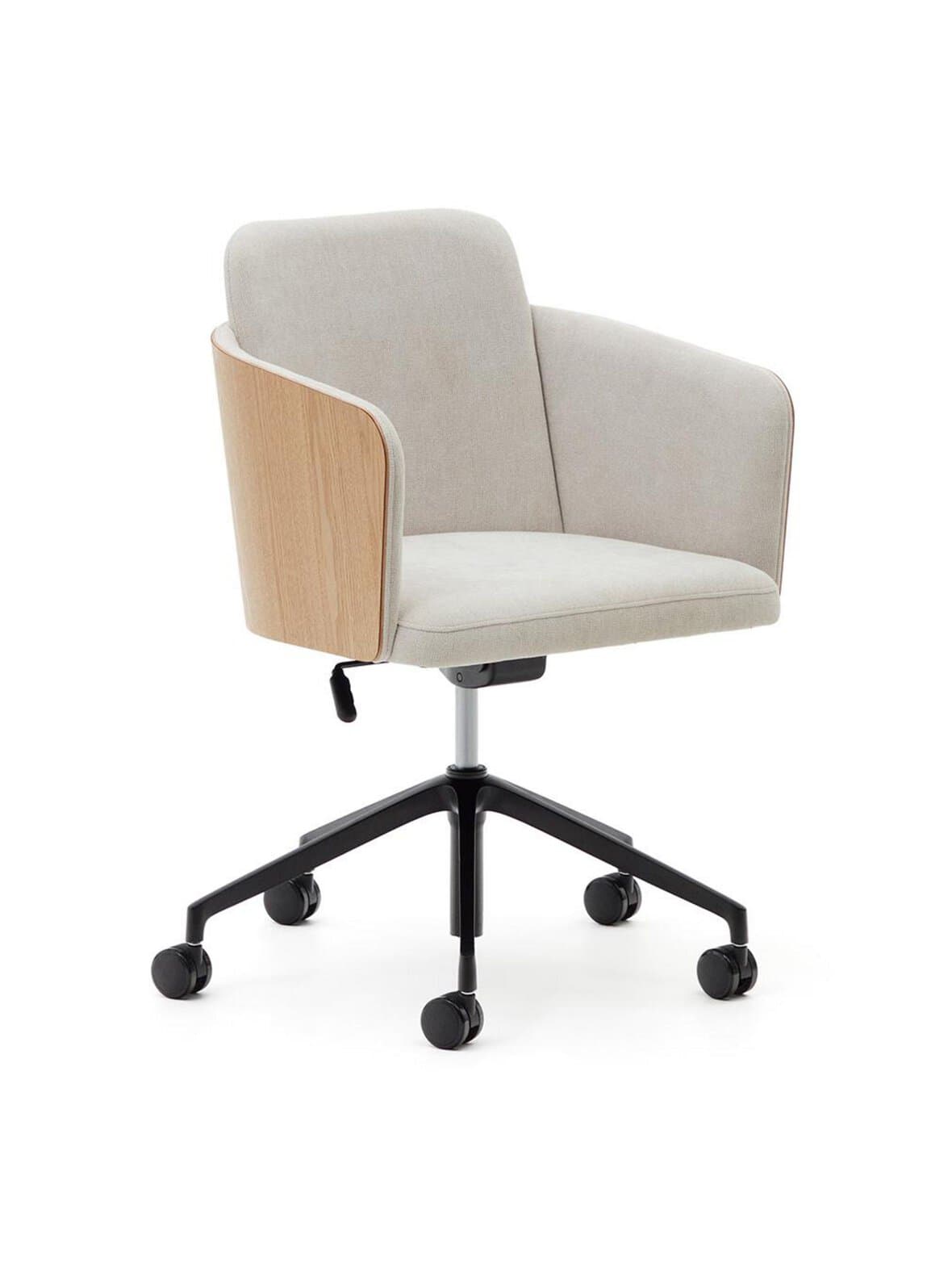 Madai-työtuoli beige chenille-kangas – Kave Home