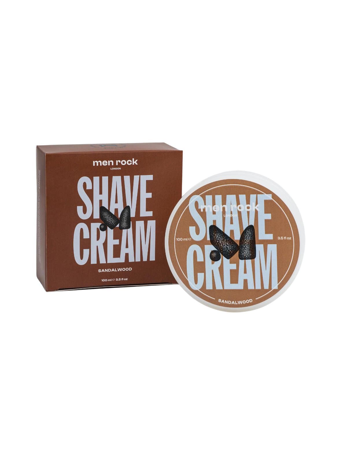 Shave cream sandalwood -parranajovoide – Men Rock