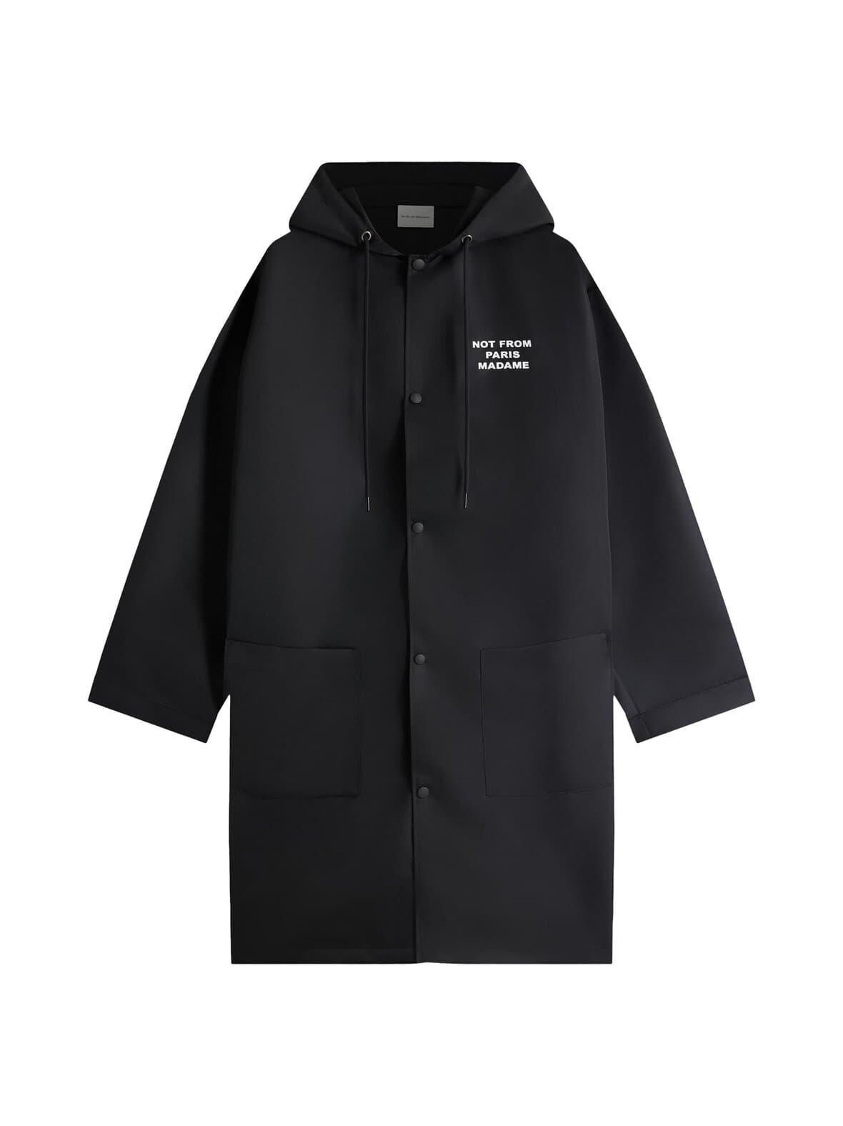 Slogan- tekninen parkatakki – Drôle de Monsieur