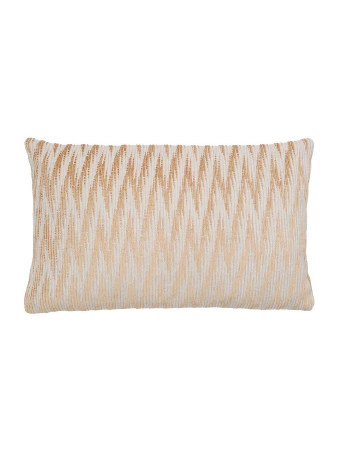 Sigato-tyynynpäällinen beige / valkoinen 30 x 50 cm – Kave Home