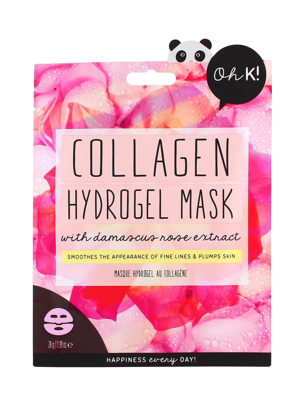Collagen hydrogel mask -kangasnaamio – Ohk!