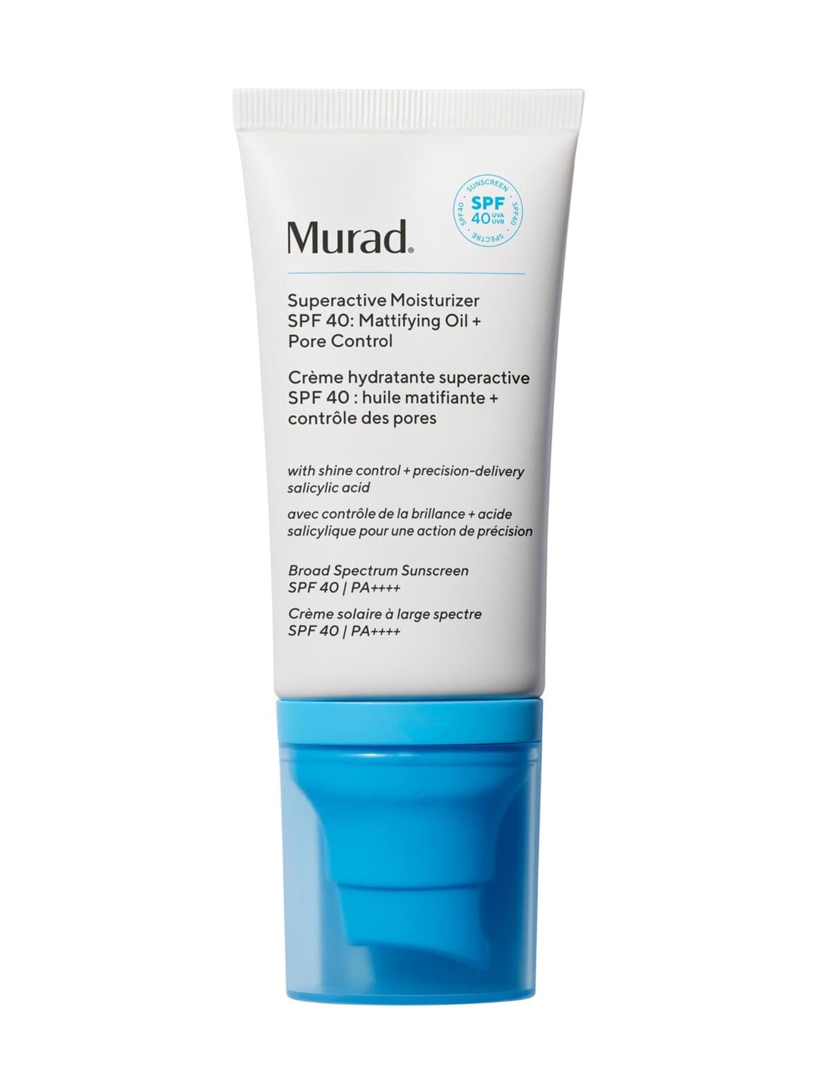 Superactive spf 40 moisturizer -kasvovoide – Murad