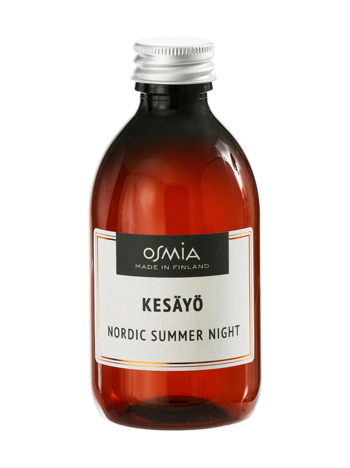 Kesäyö-huonetuoksun täyttöpullo 250 ml – Osmia
