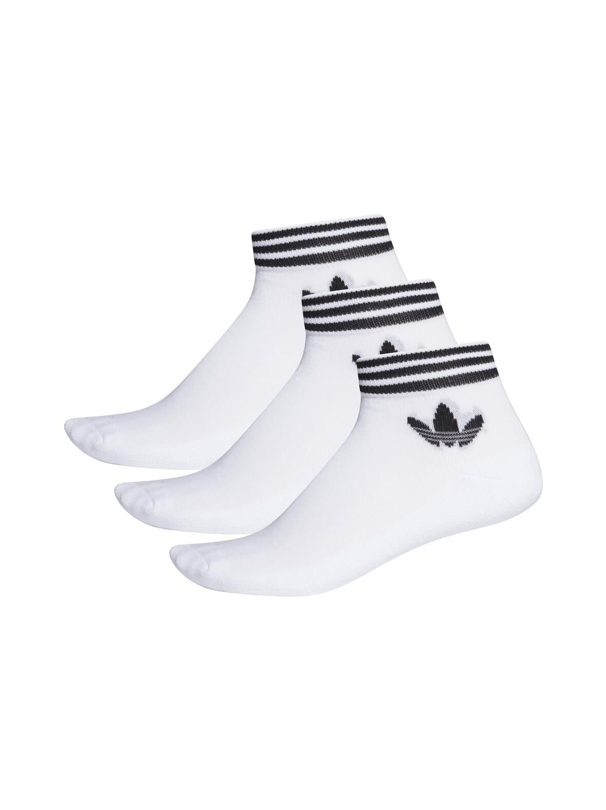 Island club trefoil ankle -sukat 3-pack – adidas Originals