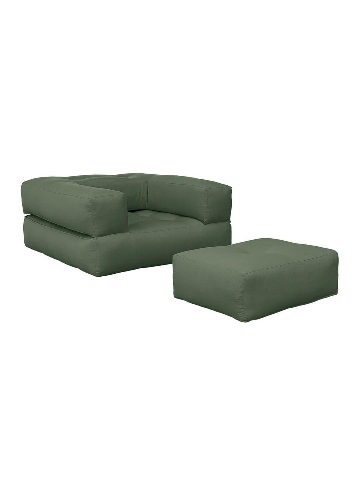 Cube-futontuoli olive green – Karup
