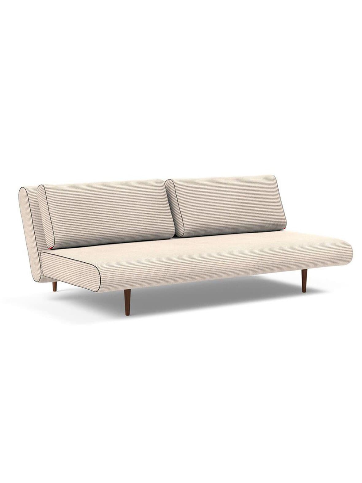 Unfurl lounger -vuodesohva corduroy-kangas 594 ivory 140 x 200 cm – Innovation Living
