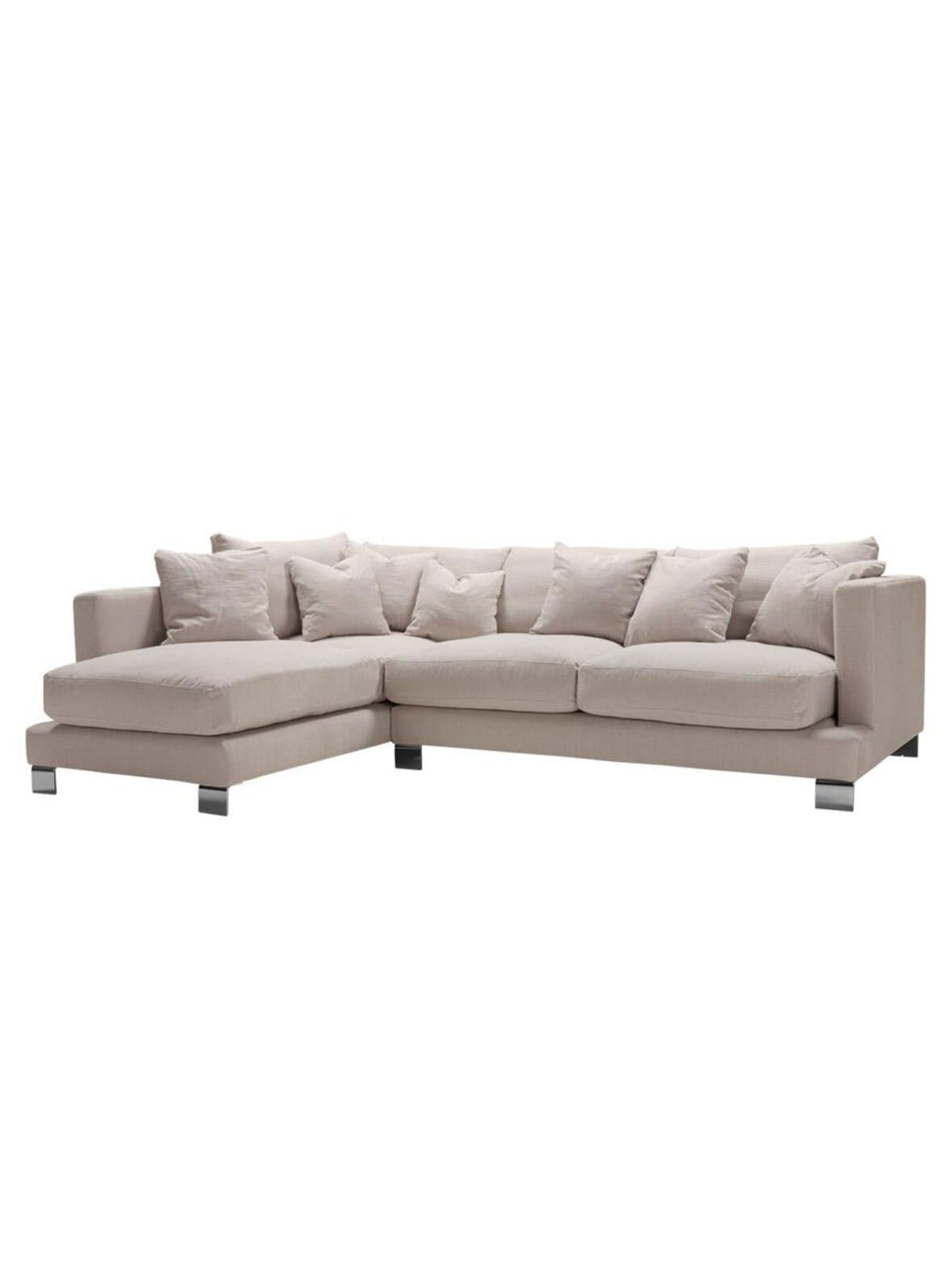 Colorado-divaanisohva vasen caleido-kangas 3790 beige – Sits