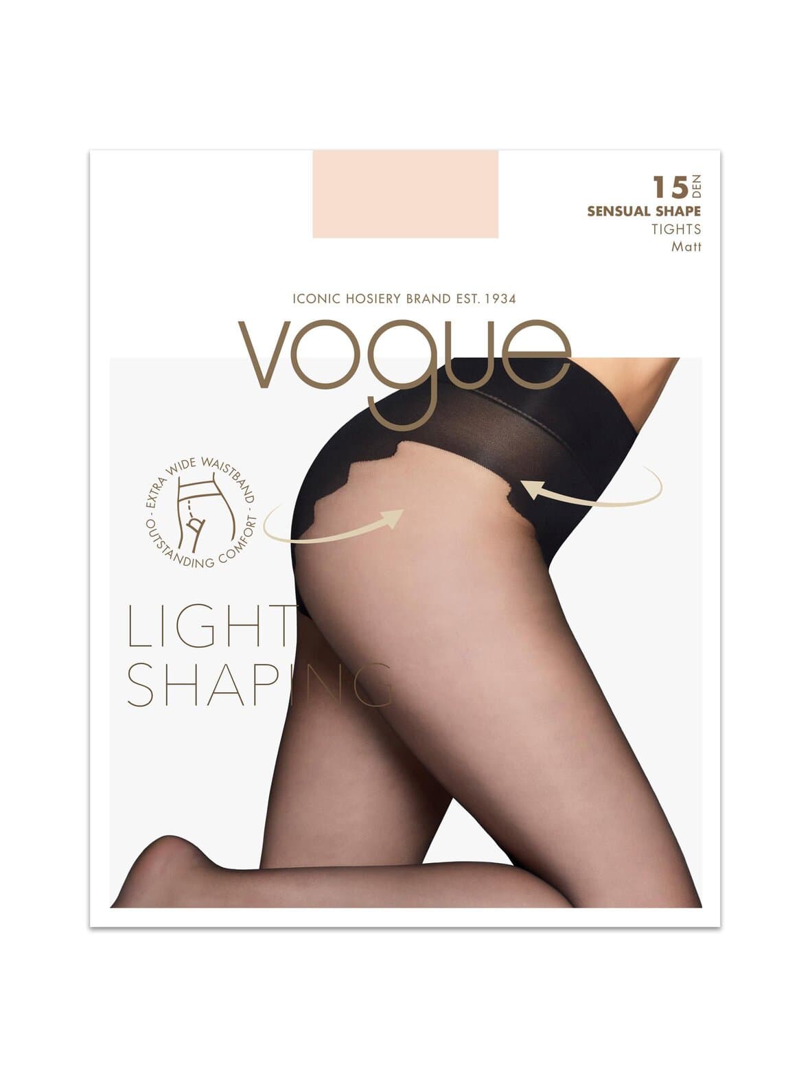 Sensual shape bikini panty 15 den -sukkahousut – Vogue
