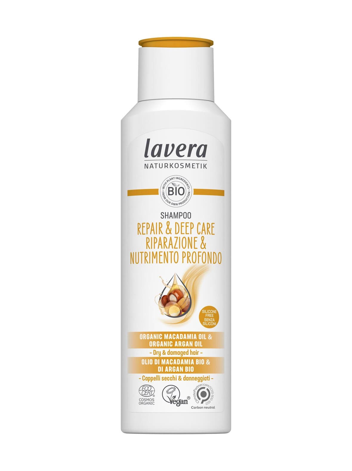Repair & deep care -shampoo, 250ml – Lavera