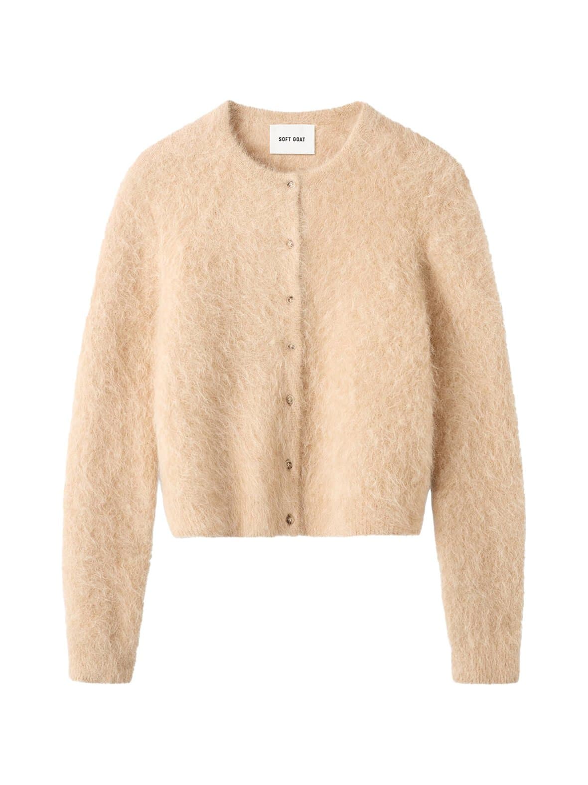 Neuletakki alpakkasekoitteesta – Soft Goat