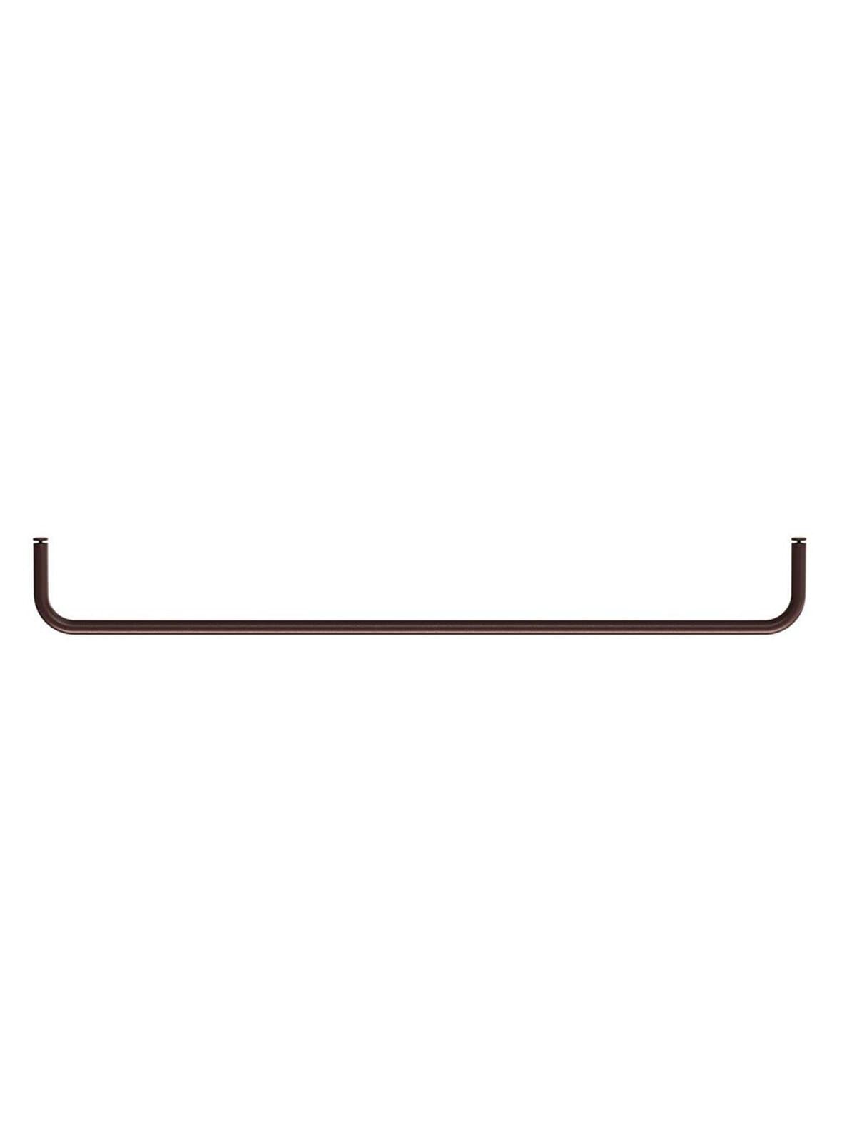 String-tanko metallihyllyyn tummanruskea 72 cm – String Furniture