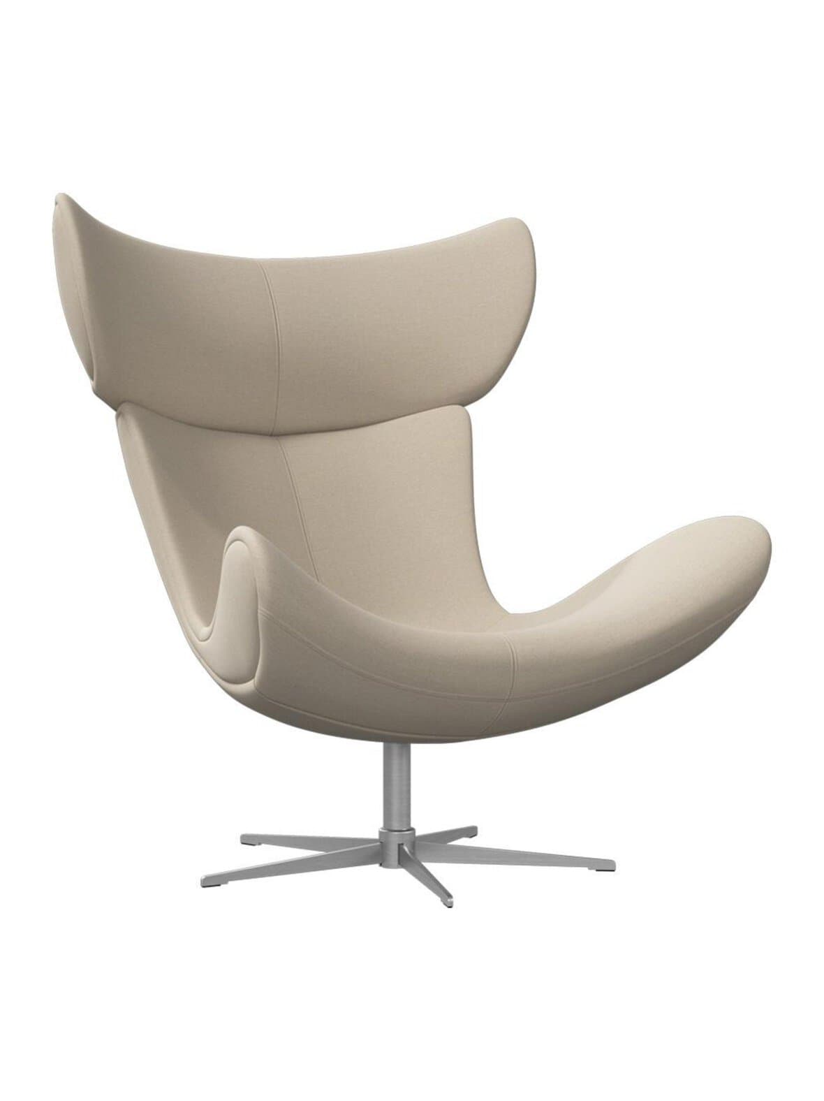 Imola-nojatuoli frisco-kangas 2274 hiekka / teräs – BoConcept