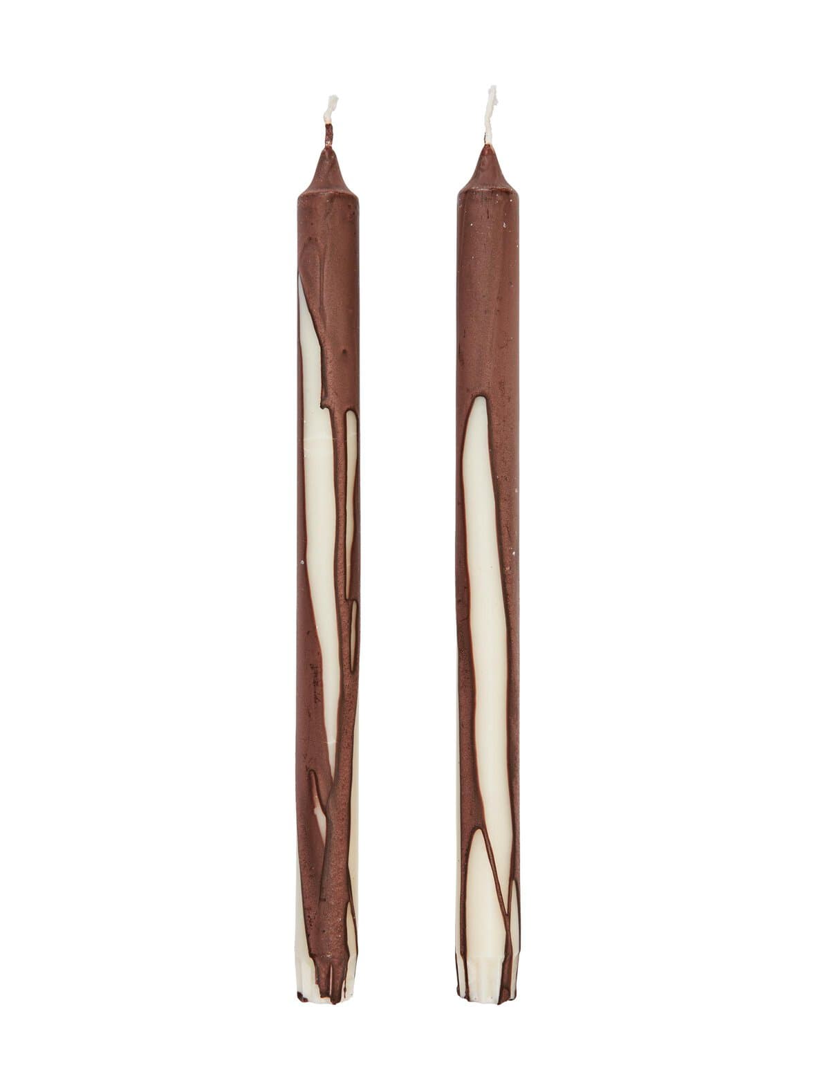 Dryp dark chocolate -kynttilät 2 kpl – ferm LIVING