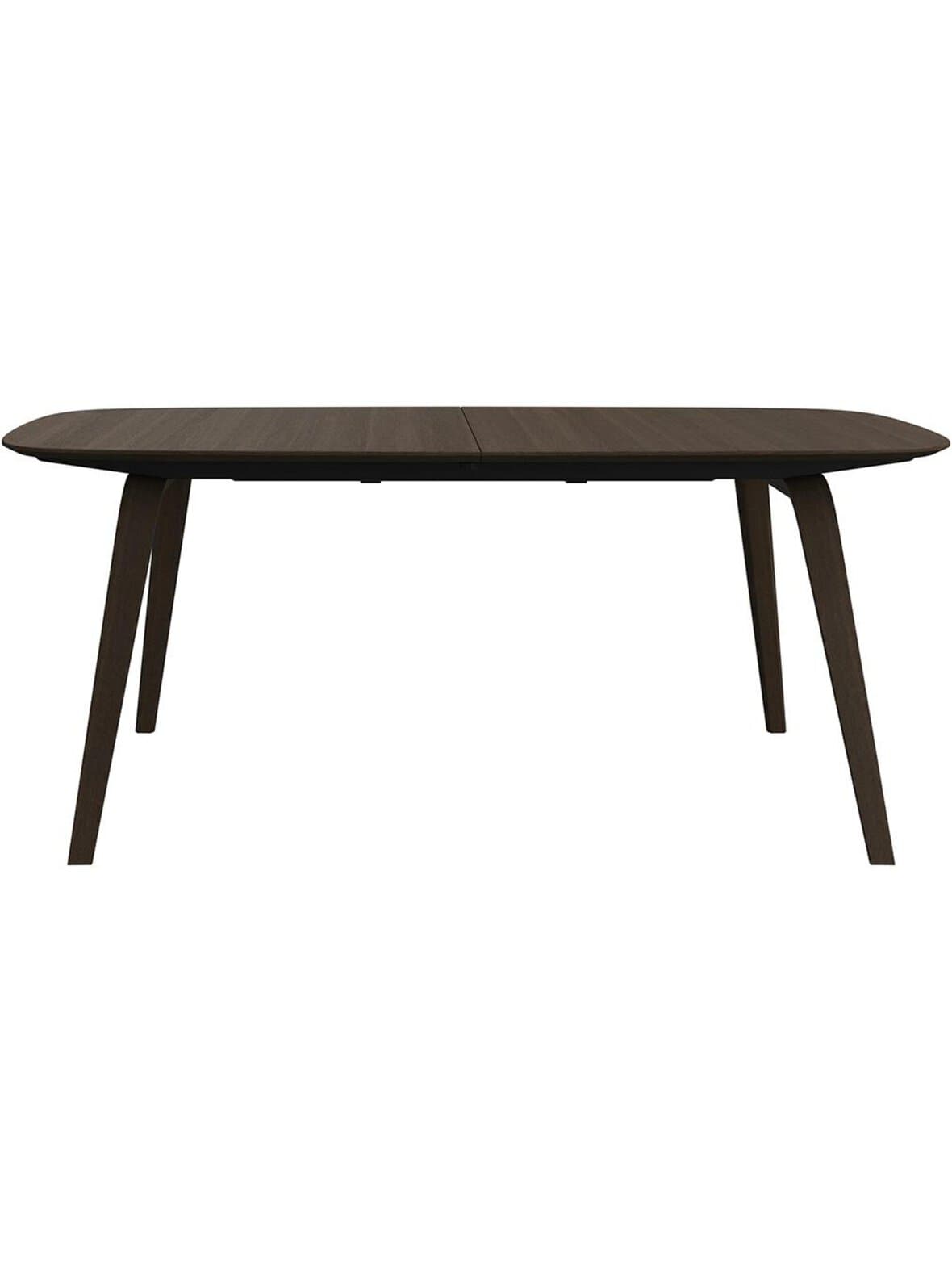 Hauge- jatkettava ruokapöytä tumma tammi 99 x 185/255 cm – BoConcept
