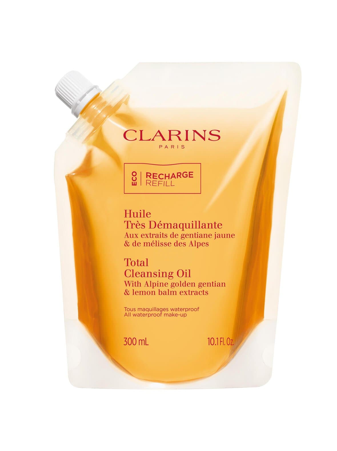 Total cleansing oil refill -puhdistusöljy, täyttöpakkaus 300ml – Clarins