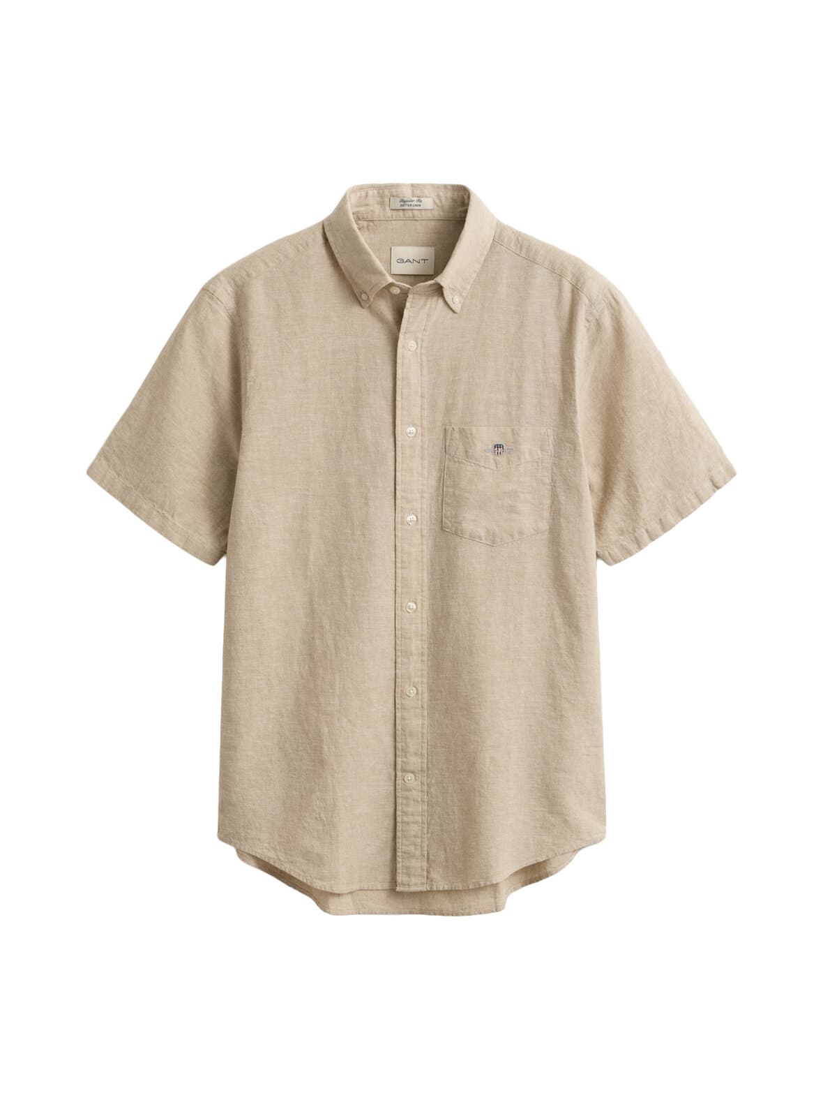 Regular cotton linen -kauluspaita – GANT