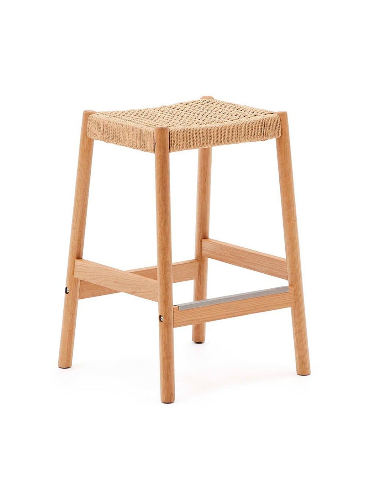 Yalia-jakkara tammi/paperinaru k 65 cm – Kave Home